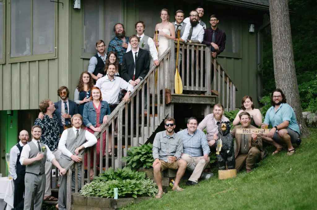 Charlie Guide Alumni At Our Wedding