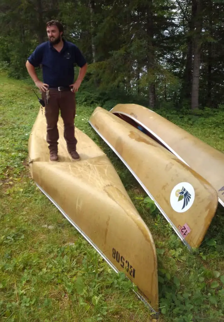 Busted Kevlar Canoe - Canoeing Skill Videos