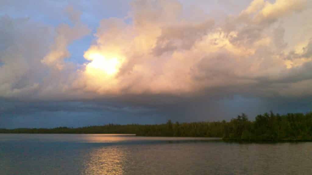 Storm Clouds Passing Bwca