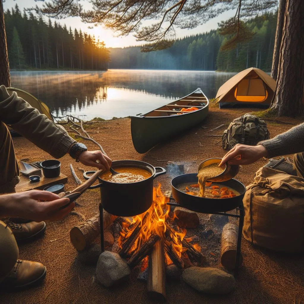 Using Dehydrated Camping Meals