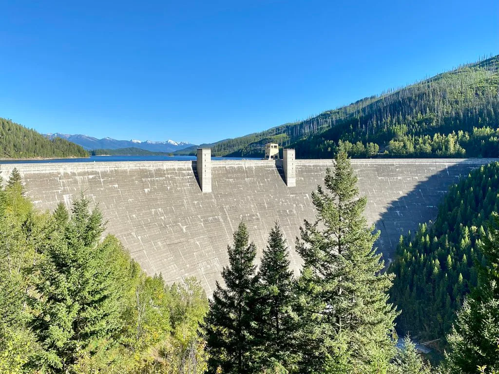 Hungry Horse Dam And Reservoir
