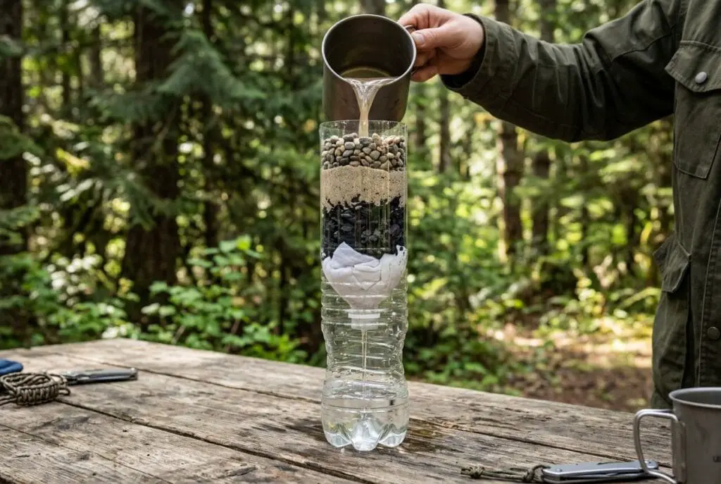 Water Filtration Using Layered Materials