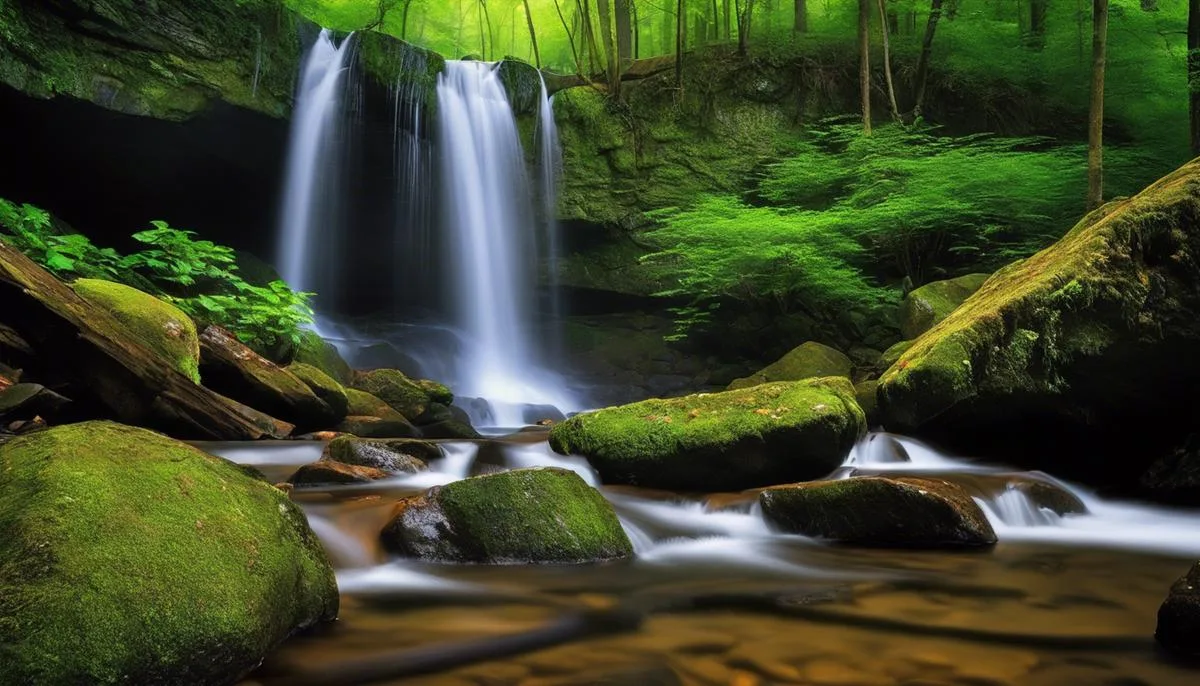 Mystical Mist Grotto Falls